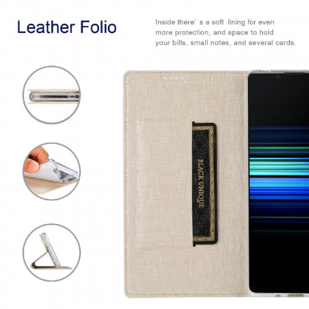 Flip Cover Sony Xperia 1 III Textura VILI DMX