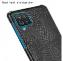 Funda de piel de cocodrilo para Samsung Galaxy A12 / M12