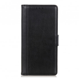 Funda para Sony Xperia 5 III Versión de cuero dividido de color