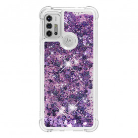 Funda de purpurina para Moto G30 / Moto G10