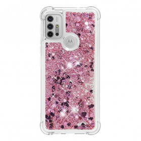 Funda de purpurina para Moto G30 / Moto G10