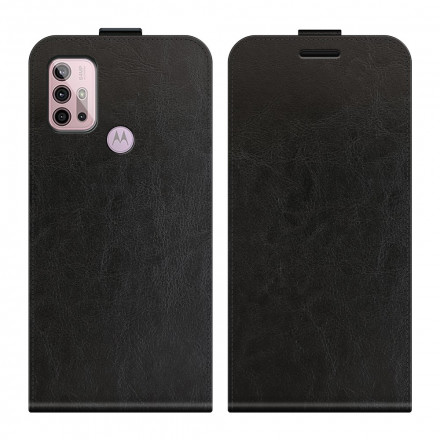 Moto G30 / Moto G10 Funda Efecto Cuero Solapa Vertical