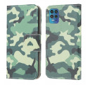 Funda para moto G100 Camuflaje militar