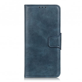 Funda Oppo A54 5G / A74 5G Cierre reversible efecto piel