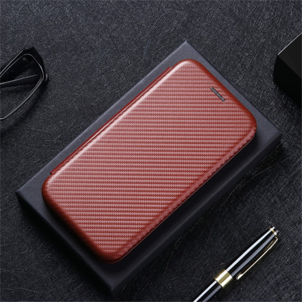 Flip Cover Sony Xperia 10 III Silicona Color Carbono