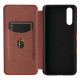 Flip Cover Sony Xperia 10 III Silicona Color Carbono