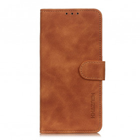Funda Moto G9 Power Efecto Cuero Vintage KHAZNEH