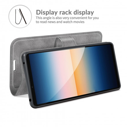 Funda de piel efecto Sony Xperia 10 III Slim Funda de piel efecto Sony Xperia 10 III Slim