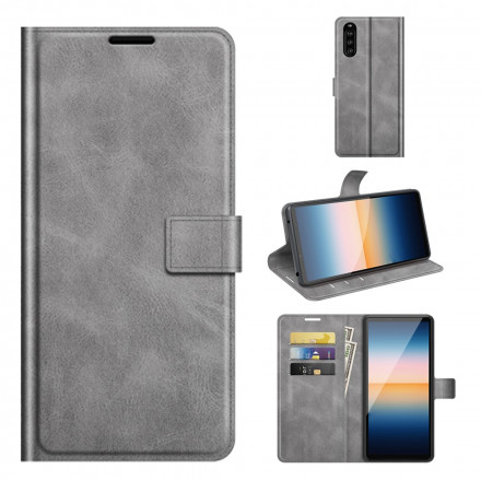 Funda de piel efecto Sony Xperia 10 III Slim Funda de piel efecto Sony Xperia 10 III Slim