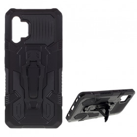 Funda de robot Samsung Galaxy A32 4G con clip para el cinturón