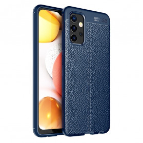 Funda de piel Samsung Galaxy A32 4G efecto lichi doble línea
