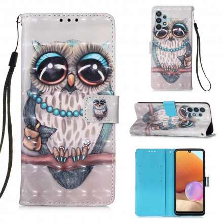 Funda Samsung Galaxy A32 4G Miss Owl