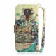 Funda con colgante Moto G9 Play Animal Safari