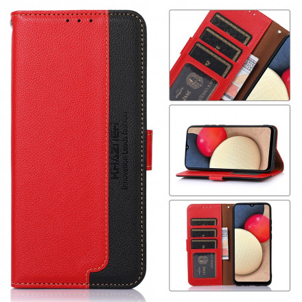 Funda Samsung Galaxy A32 4G estilo lichi RFID KHAZNEH Funda Samsung Galaxy A32 4G estilo lichi RFID KHAZNEH