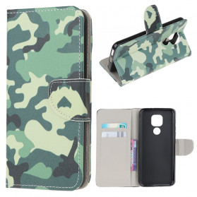 Funda de camuflaje militar para el Moto G9 Play