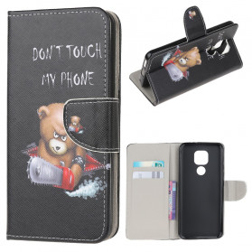 Funda Moto G9 Play Oso Peligroso