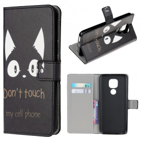 Funda Moto G9 Play No toques mi móvil