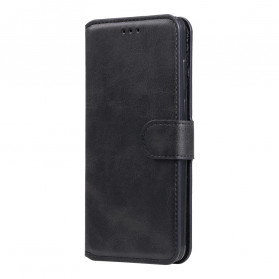 Funda de cuero estilo Moto G9 Play Diseño