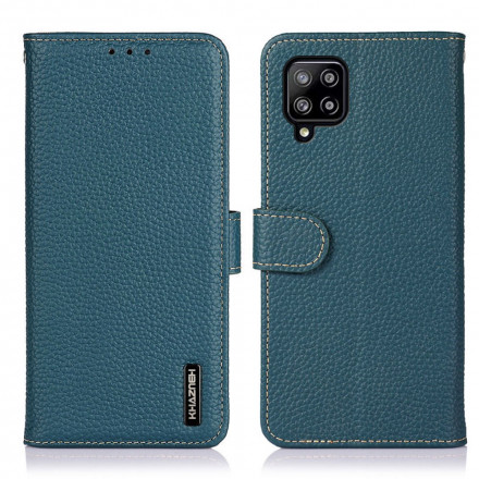 Samsung Galaxy A22 4G Funda de cuero Litchi KHAZNEH