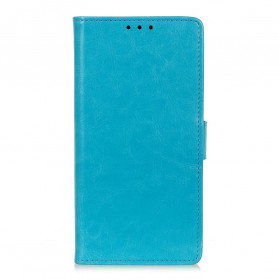 Funda Samsung Galaxy A22 4G Efecto Cuero Brillante Simple