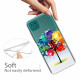 Samsung Galaxy A22 5G Funda de árbol de acuarela transparente