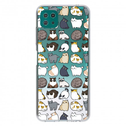 Funda Samsung Galaxy A22 5G Top Cats