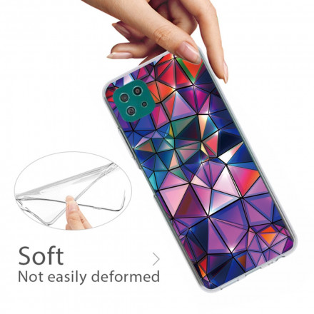 Funda de geometría flexible Samsung Galaxy A22 5G