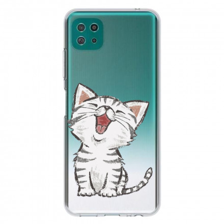 Funda para el Samsung Galaxy A22 5G Cute Cat