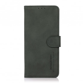 Funda Samsung Galaxy A22 4G Efecto Cuero Moda KHAZNEH
