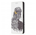 Flip Cover Samsung Galaxy A22 5G Pretty Hair