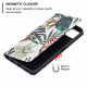 Flip Cover Samsung Galaxy A22 5G Hojas