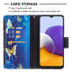 Funda Samsung Galaxy A22 5G Zipped Pocket Butterflies