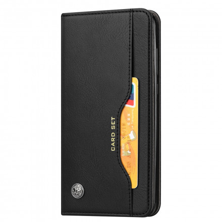 Funda Flip Cover Samsung Galaxy A22 4G en polipiel