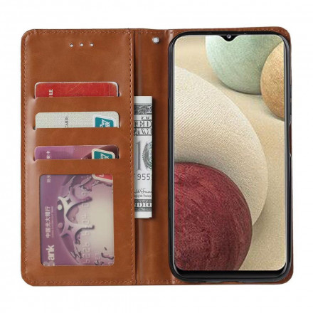 Funda Flip Cover Samsung Galaxy A22 4G en polipiel