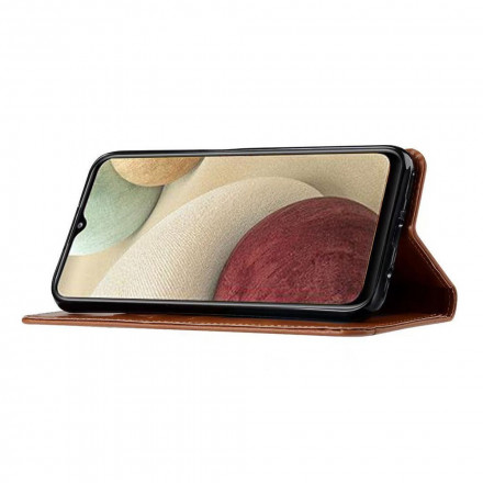 Funda Flip Cover Samsung Galaxy A22 4G en polipiel