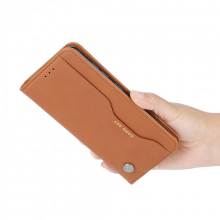 Funda Flip Cover Samsung Galaxy A22 4G en polipiel