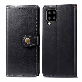Funda de polipiel Samsung Galaxy A22 5G con cierre vintage