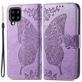 Funda de media mariposa para el Samsung Galaxy A22 4G