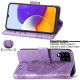 Funda de media mariposa para el Samsung Galaxy A22 4G