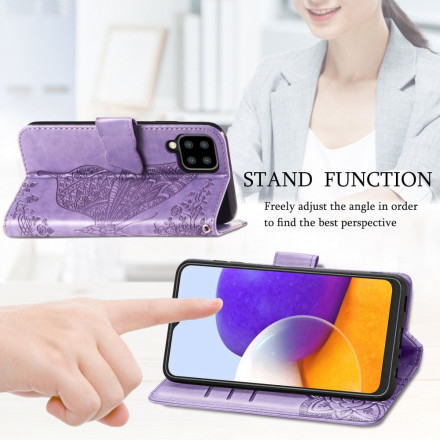 Funda de media mariposa para el Samsung Galaxy A22 4G
