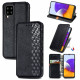 Flip Cover Samsung Galaxy A22 4G Cuero Efecto Diamante Textura