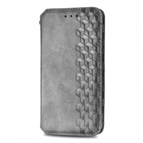 Flip Cover Samsung Galaxy A22 4G Cuero Efecto Diamante Textura