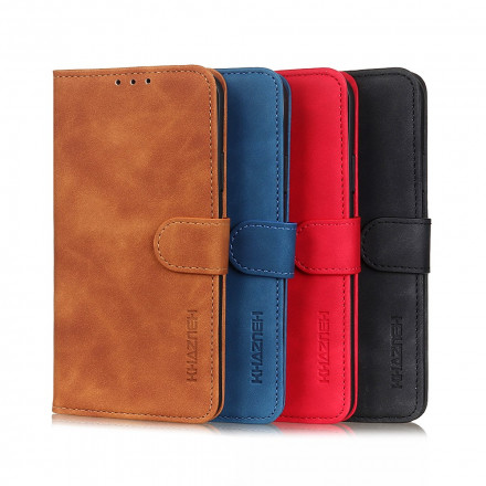 Samsung Galaxy A22 5G Funda de cuero mate Vintage KHAZNEH