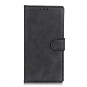Funda de cuero mate Samsung Galaxy A22 5G Retro