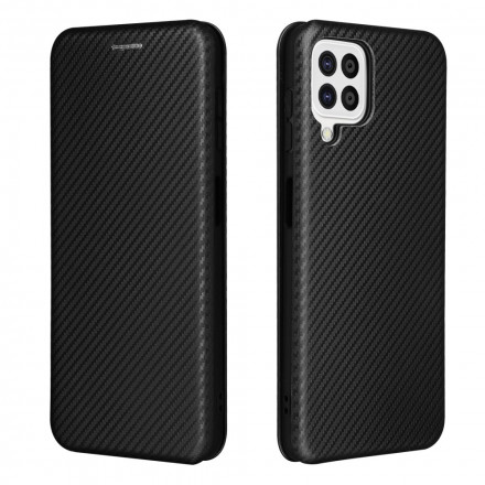 Flip Cover Samsung Galaxy A22 4G Fibra de Carbono