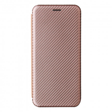 Flip Cover Samsung Galaxy A22 4G Fibra de Carbono