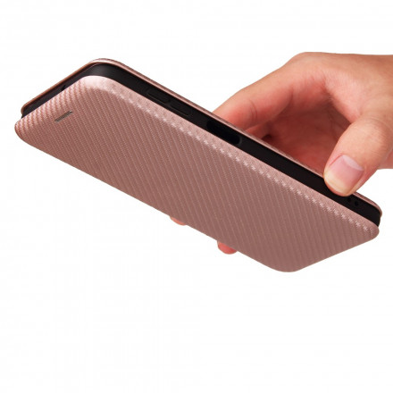 Flip Cover Samsung Galaxy A22 4G Fibra de Carbono