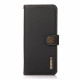 Funda de cuero genuino Samsung Galaxy A22 5G KHAZNEH RFID Funda de cuero genuino Samsung Galaxy A22 5G KHAZNEH RFID