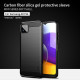 Samsung Galaxy A22 5G Funda de fibra de carbono cepillada MOFI