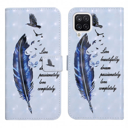 Funda Samsung Galaxy A22 4G Pluma y Mensaje